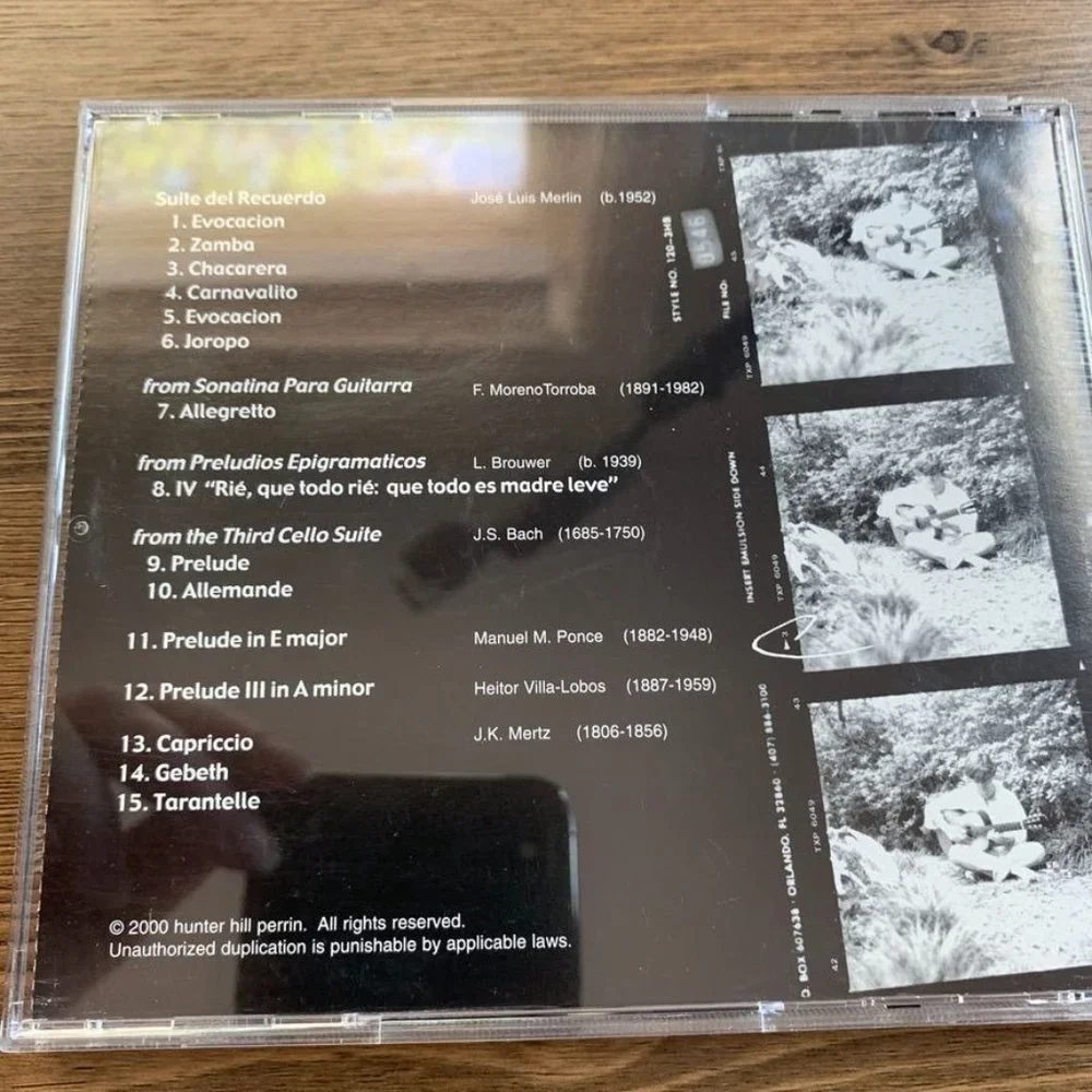 CD - Hunter Perrin - Self Titled Album - Picture 2 of 4